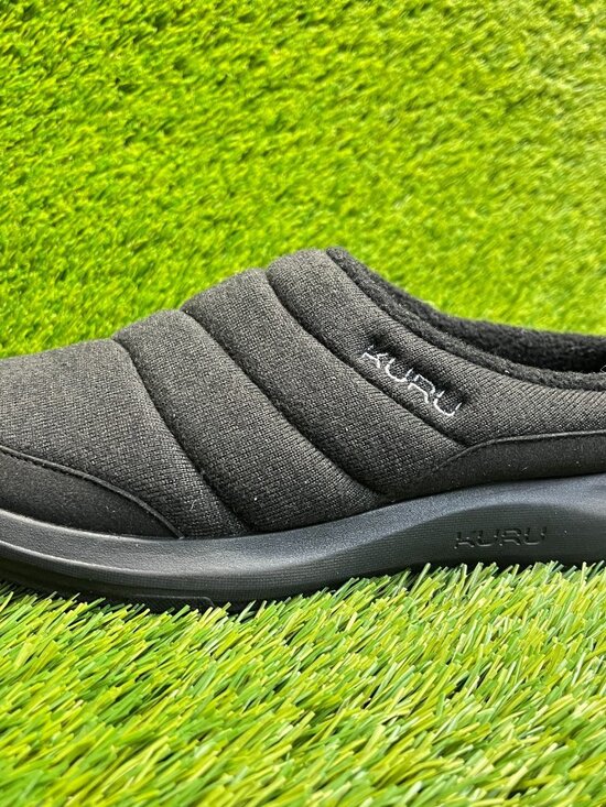 Kuru Draft 2 Mens Size 8 Black Walking Classic Casual Slip-On Mule Slippers main image 5